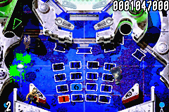 The Pinball of the Dead (Game Boy Advance) screenshot: Two zombies for the price of one in the bottom part of the Movement table