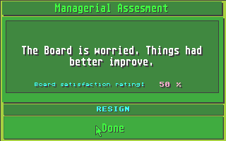 Player Manager (Atari ST) screenshot: Steady on, we haven't played a game yet