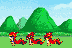 Dora the Explorer: Dora's World Adventure (Game Boy Advance) screenshot: Find Swiper the dragon