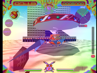 Jumping Flash! 2 (PlayStation) screenshot: Exit platform