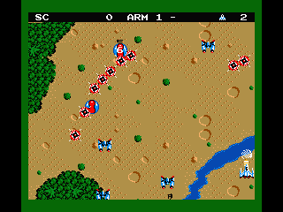 Power Strike (MSX) screenshot: Round 2