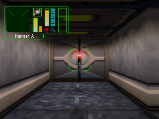 Defcon 5 (PlayStation) screenshot: Game start