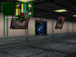 Defcon 5 (PlayStation) screenshot: Terminal