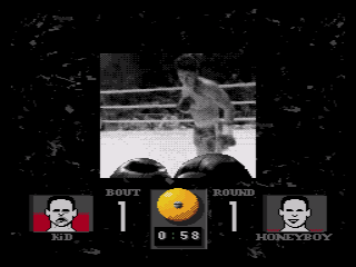 Prize Fighter (SEGA CD) screenshot: Things aren't looking that sharp.