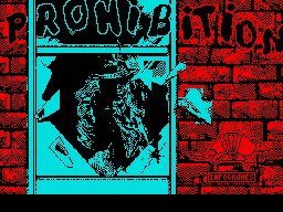 Prohibition (ZX Spectrum) screenshot: Loading screen
