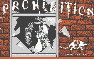 Prohibition (Atari ST) screenshot: Title screen