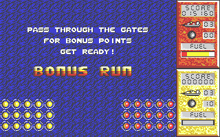 Pro Powerboat Simulator (Atari ST) screenshot: Ready for the bonus game