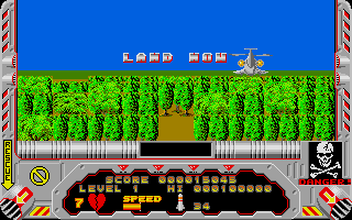 Hellfire Attack (Atari ST) screenshot: As later heard in Desert Strike