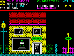 Everyone's A Wally (The Life of Wally) (ZX Spectrum) screenshot: Baker Street.