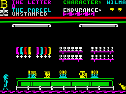 Everyone's A Wally (The Life of Wally) (ZX Spectrum) screenshot: Pub.