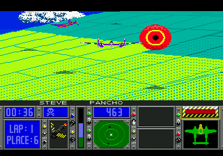 Screenshot Of Racing Aces (sega Cd, 1993) - Mobygames