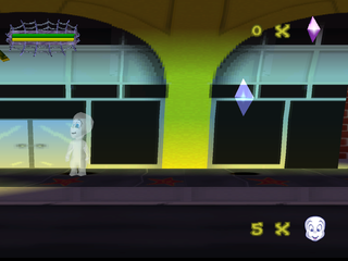 Casper: Friends Around the World (PlayStation) screenshot: Game start