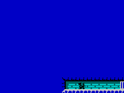 Rana Rama (ZX Spectrum) screenshot: Rooms must be entered to be revealed