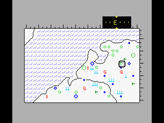 The Dam Busters (MSX) screenshot: Start bombing