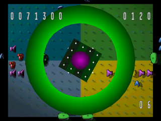 Zoop (PlayStation) screenshot: Bonus collected