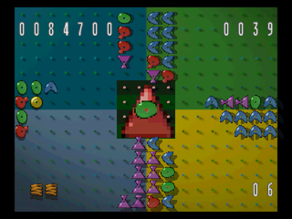 Screenshot of Zoop (PlayStation, 1995) - MobyGames