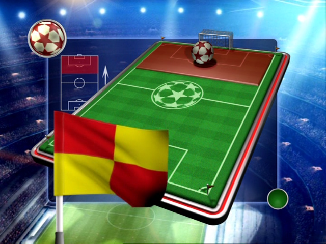 UEFA Champions League (DVD Player) screenshot: Off side