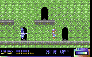 Droid (Commodore 64) screenshot: Level 4 Stage 4
