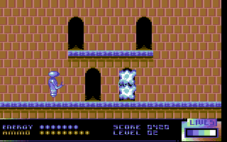 Droid (Commodore 64) screenshot: Level 2 Stage 5