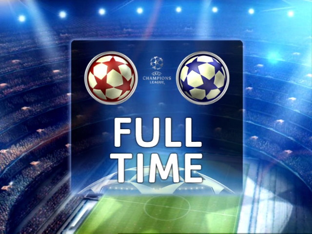 UEFA Champions League (DVD Player) screenshot: Full time
