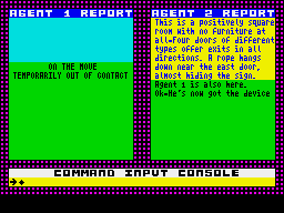 Your Sinclair Magnificent 7 July 1991 (ZX Spectrum) screenshot: The Agents sometimes interact