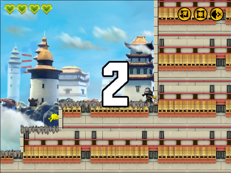 LEGO Ninjago: Ninjago Possession (Browser) screenshot: Sky city