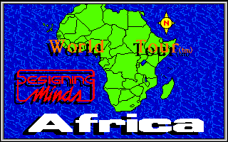 World Tour: Africa (Amiga) screenshot: Title screen