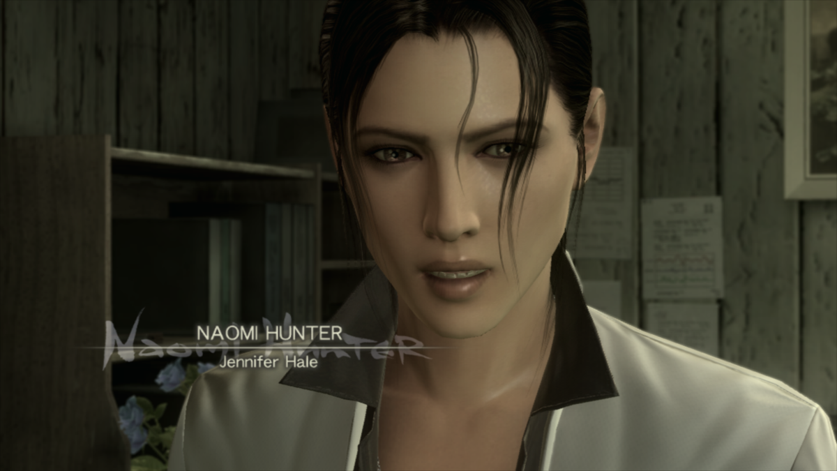 Metal Gear Solid 4: Guns of the Patriots (PlayStation 3) screenshot: Naomi is back too