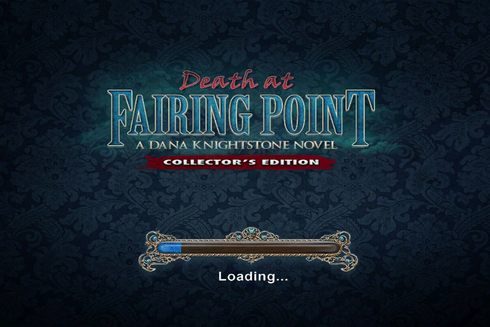 Death at Fairing Point: A Dana Knightstone Novel (Collector's Edition) (iPhone) screenshot: Loading screen