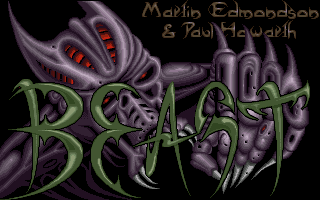 Shadow of the Beast (Amiga) screenshot: Title screen