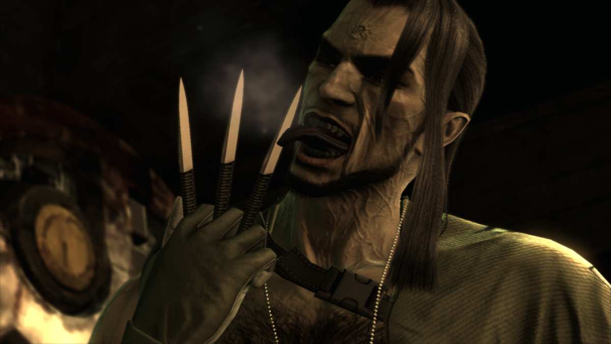 Metal Gear Solid 4: Guns of the Patriots (PlayStation 3) screenshot: Everybody loves Vamp