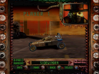 Rogue Trip: Vacation 2012 (PlayStation) screenshot: Sidewinder
