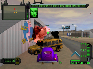 Rogue Trip: Vacation 2012 (PlayStation) screenshot: Area 51