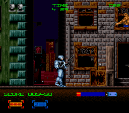 RoboCop 3 (SNES) screenshot: Sniper