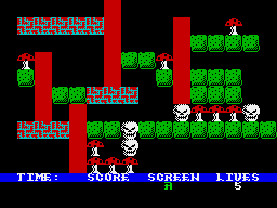 Rockman (ZX Spectrum) screenshot: Game start