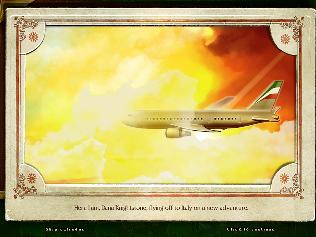 Death Under Tuscan Skies: A Dana Knightstone Novel (Windows) screenshot: Opening story