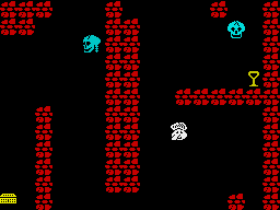 Skuldugery (ZX Spectrum) screenshot: Chalice