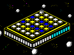 Sigma 7 (ZX Spectrum) screenshot: Stage 7: Phase 3.<br> "Sigma" inserted correctly.
