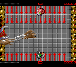 Ballistix (TurboGrafx-16) screenshot: Starting a new game
