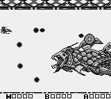 Darius (Game Boy) screenshot: King Fossil in person