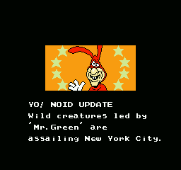 Yo! Noid (NES) screenshot: Opening