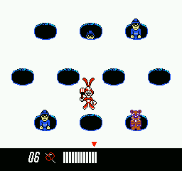 Yo! Noid (NES) screenshot: Warp Zone Game