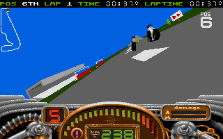 No Second Prize (Atari ST) screenshot: Into a corner