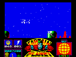 Captain Planet and the Planeteers (ZX Spectrum) screenshot: Dead