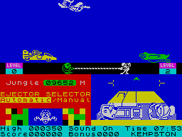 Danger Mouse in Double Trouble (ZX Spectrum) screenshot: Game start