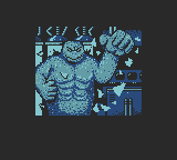 Blaster Master: Enemy Below (Game Boy Color) screenshot: Monster breaks out of laboratory