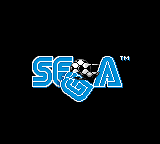 World Cup USA 94 (Game Gear) screenshot: Funny Sega logo