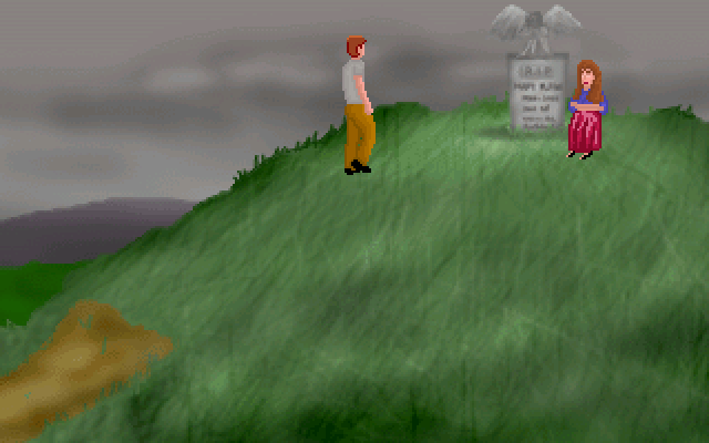 Ben Jordan: Paranormal Investigator Case 5 - Land of the Rising Dead (Windows) screenshot: In his dreams, Mary warns Ben about the path he takes in his life.