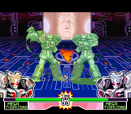 Screenshot of Mighty Morphin Power Rangers: The Fighting Edition (SNES ...