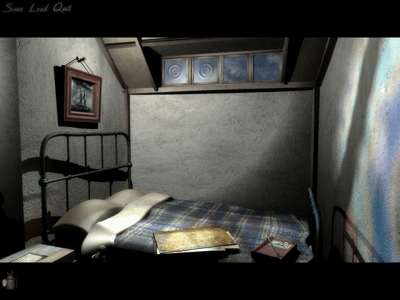 Lights Out (Windows) screenshot: You start here - in Parker's room